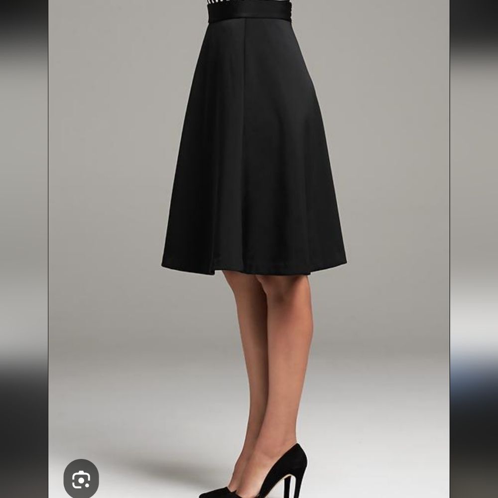 Banana Republic Classic Black A-Line Skirt